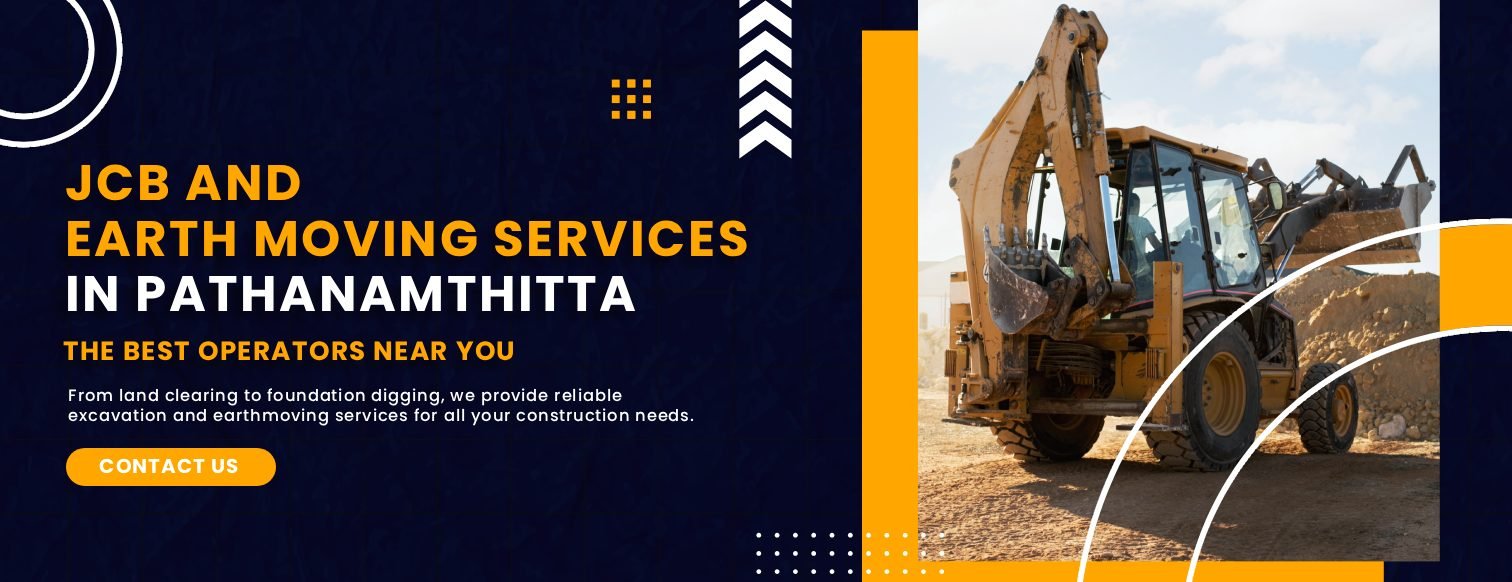 JCB and Earth Moving Services in Pathanamthitta
