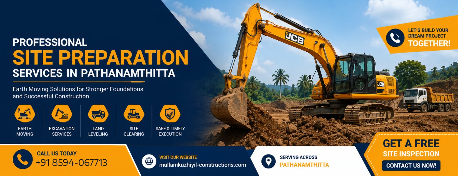Site Preparation Services Pathanamthitta